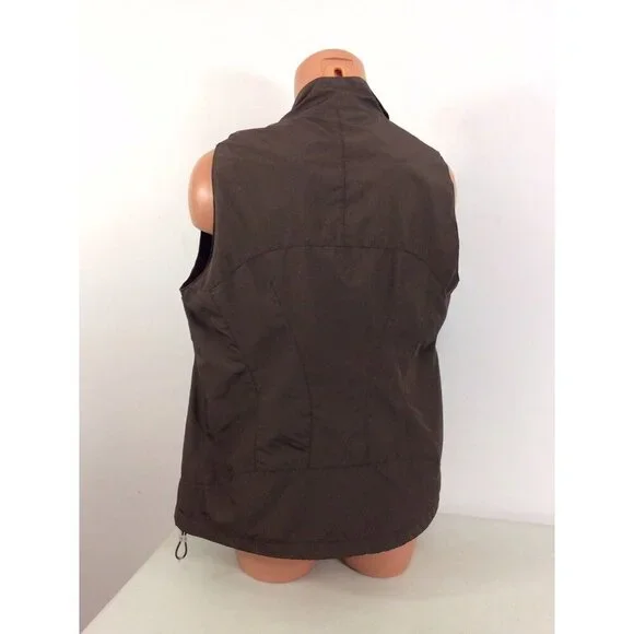 Lopez Golf Vest Sleeveless Full Zip Pockets Womens Small - Picture 6 of 7